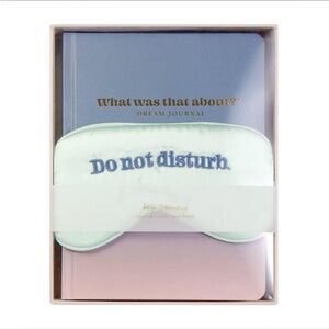 Garven 6” x 8” Dream Journal with Sleep Mask